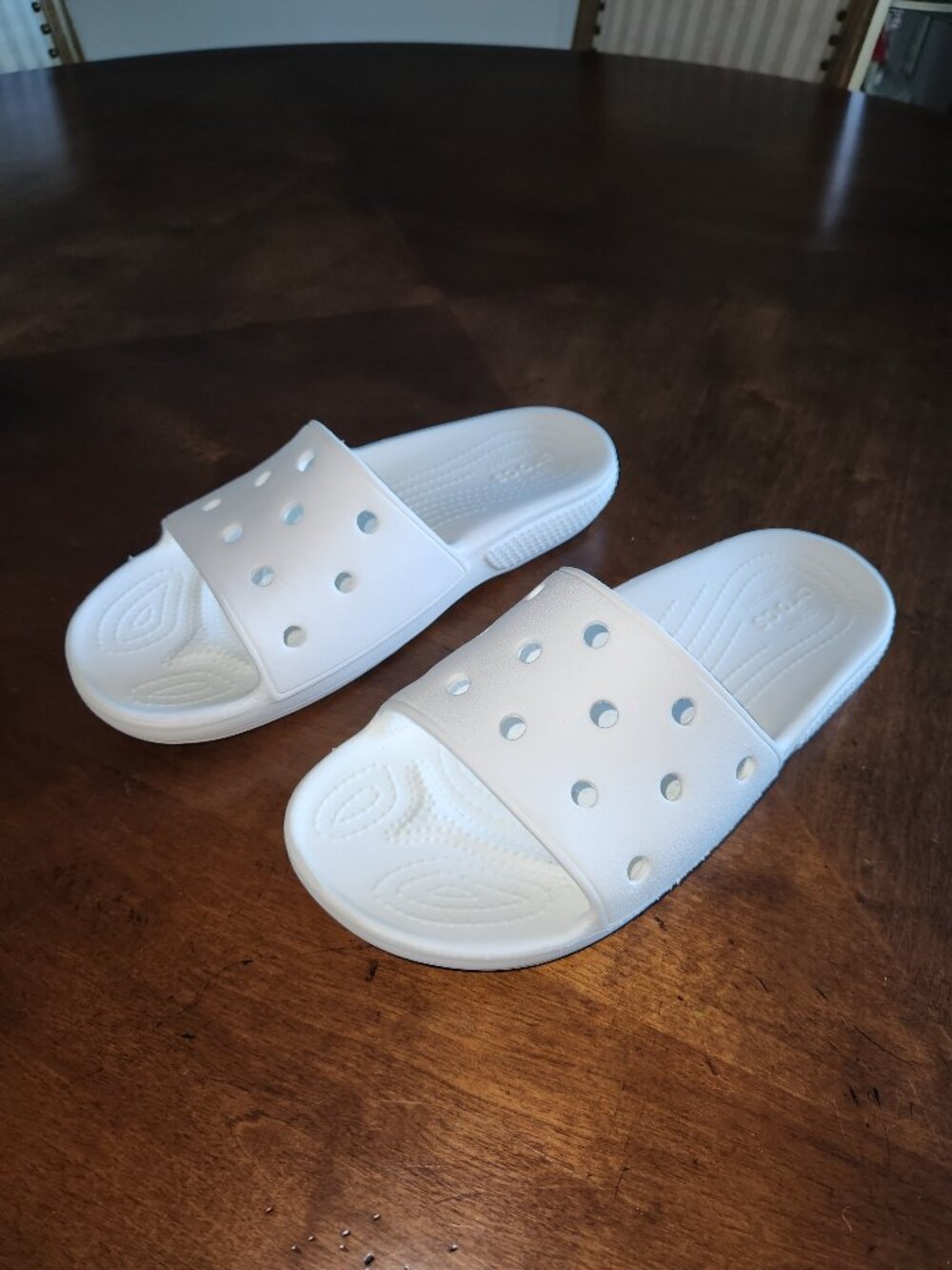 Crocs Slides, Men's 5, Women's 7